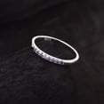 thumbnail image 2 of Amethyst Eternity Bands, 2 of 14