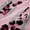 Pink, variant on Homewish Modern Leopard Print Black Out Curtains for Female, Fashion Lines Stripes Curtains Pack of 2 (42x63 Each), Black Pink Abstract Ombre Bedroom Curtains, Curtains and Drapes Decor
