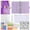 Purple, variant on Cash Envelopes & Expense Sheets For Budgeting And Saving Money,Money Saving Binder Cash Wallet Envelope - Black