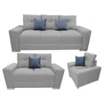 thumbnail image 1 of Sala Modular 3-2-1 El Bazar Store Suecia Gris plata, Sofa, Love seat y sillon, 1 of 8