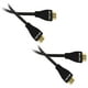 Nyrius Câble HDMI Haute Vitesse (6 Pieds) Prend en Charge le Retour 3D, Ethernet et Audio - 2 Pack – image 1 sur 7