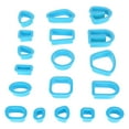 thumbnail image 1 of Clay Cutters Set, 129 Pieces, Easy To Use,  Plastic, Safe Design, Multipurpose, DIY Gift, for Jewelry Making, Clay Earrings, , Fondants, 1 of 8