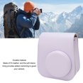 thumbnail image 4 of Camera Protective Case for Fuji, PU Leather Camera Carrying Bag with Adjustable Strap for Fuji InstaxMini 11 Camera, Mini Camera Cover with Pocket for Camping Travel, 4 of 8