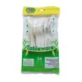 thumbnail image 1 of Verka Green Line Compostable Assorted Cutlery, 24 Pieces, 1 of 4