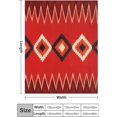 thumbnail image 3 of Navajo 1890 Child Blanket Flannel Fleece Throw Blankets 50"X40" Lightweight Fluffy Winter Fall Blanket Cozy Soft Fuzzy Plush Home Decor for Couch Bed Sofa Bedroom Living Room Travel, 3 of 6
