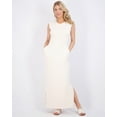 thumbnail image 5 of Real Essentials 3 Pack: Women's Long Tank Maxi T-Shirt Summer Casual Dress with Pockets (Available in Plus Size), 5 of 6