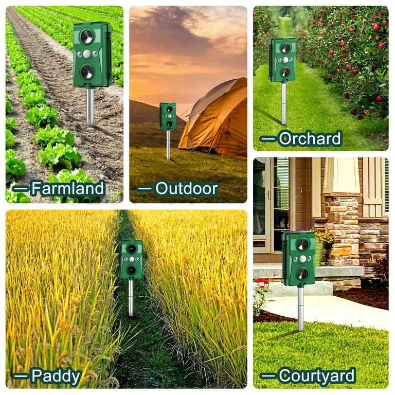 Parkside Solar Animal Repeller PTUS A1 REVIEW(Lidl IP44 8m, 48 OFF