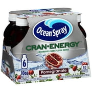 Ocean Spray Cran Energy Pomegranate Juice Drink, 10 Fl Oz, 6 Count