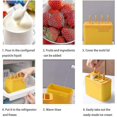 thumbnail image 4 of Silicone Ice Pop Mold Diy Ice Lolly Moulds Baby Food Storage Container -ACGIV, 4 of 4