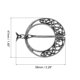 thumbnail image 2 of Broche vintage para capa, 1 paquete de broche penannular para capa, pin para bufanda, pin para chal, broche para cárdigan (plata), 2 of 7