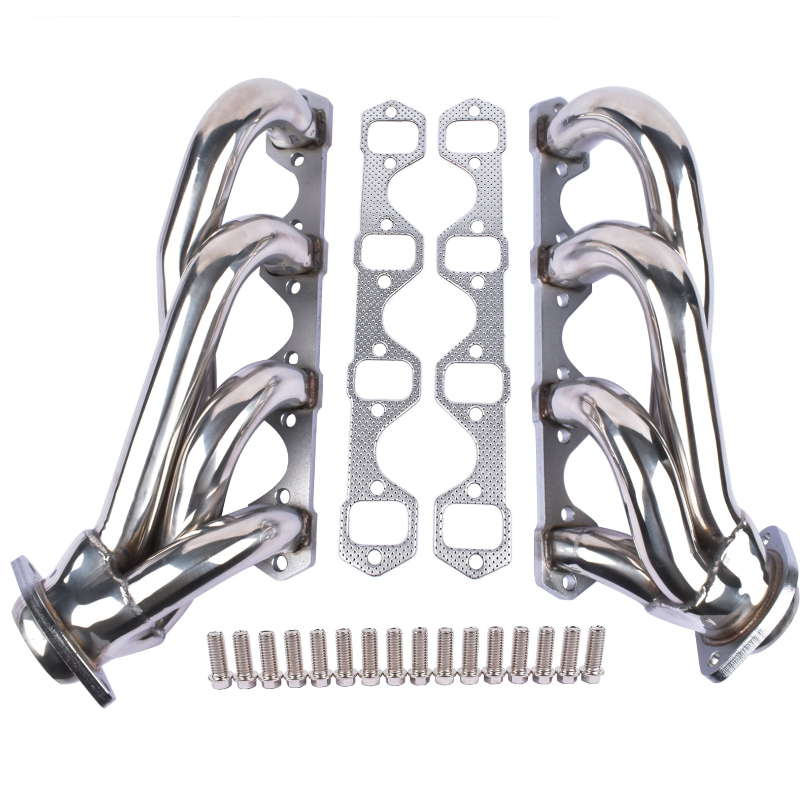 GELUOXI Stainless Steel Exhaust Manifold Headers for Mustang 5.0 V8 GT/LX/SVT　1979-1993