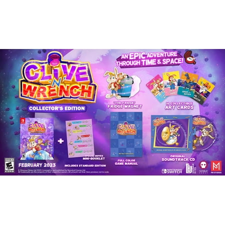 UPC: 0850047163035 | Clive N Wrench Collector s Edition Nintendo Switch