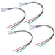 thumbnail image 1 of Luz indicadora, 4 juegos precableados redondos precableados LE Ds redondos impermeables LED ultra sensibles, 1 of 8