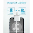 thumbnail image 5 of Anker PowerPort III 20W USB-C Wall Charger, Compact Fast Charger, Foldable Plug, Quick Charging for iPhone 16 Series, Galaxy, Pixel, iPad (Cable Not Included), A2631, 5 of 7