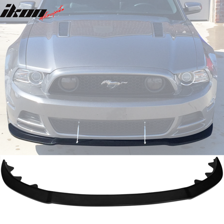2013 Mustang Front Bumper >> Fits 13 14 Ford Mustang Gt Style Front Bumper Lip Unpainted Black Poly Urethane 2013 Mustang Front Bumper >> Fits 13 14 Ford Mustang Gt Style Front Bumper Lip Unpainted Black Poly Urethane