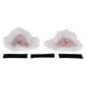 thumbnail image 1 of Accesorios de Casco de Motocicleta Decoración Orejas de Gato de Dos Colores para Cascos de Motocicleta Bicicleta Esquí Blanco Rosa Pegatina 1 Juego, 1 of 6