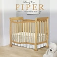 Dream On Me Piper 4in1 Convertible Mini Crib, Natural