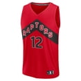 thumbnail image 2 of Men's Fanatics Collin Murray-Boyles Red Toronto Raptors 2025 NBA Draft First Round Pick Fast Break Replica Jersey - Icon, 2 of 3