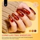 thumbnail image 2 of Set de esmaltes de uñas Beetles Fall Gel Amber Chic Jelly, 6 colores, 2 of 7