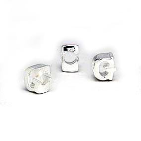 Cheneya Sterling Silver Initial Bead, 