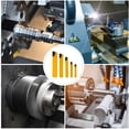 thumbnail image 4 of Hytrove 5Pcs Precision Lathe Tool Kit For Mechanics Metalworking Operations, 4 of 5