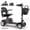 Blue01, variant on Mosta Adult, Senior Mobility Scooter, 4-wheel Electric Rechargeable Travel Device with LED Headlight and Basket, Including Charger, Blue