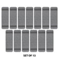 thumbnail image 4 of CAMILSON LINE Stair Treads Runner Mats - Non Slip Rug Pads for Indoor Outdoor Carpet - Pet Dog Stair Step Covers (Set of 13, Grey), 4 of 9