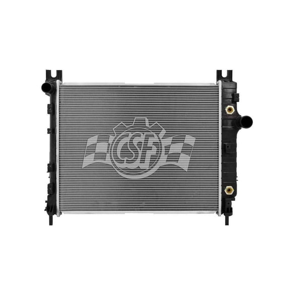 CSF 3516 1 Row Plastic Tank Aluminum Core Radiator