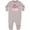AC-Heather Grey, variant on My Daddy Takes Me Fishing Girls Baby Fleece Romper