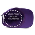 thumbnail image 6 of DALIX Dragonfly Womens Baseball Cap Fashion Hat in Purple, 6 of 7