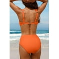 thumbnail image 4 of Charmo Scalloped Bikini Swimsuit & High-Waisted Two-Piece Bathing Suit (Women's), 4 of 5