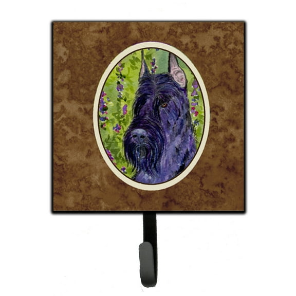 Carolines Treasures SS1018SH4 Scottish Terrier Leash Holder or Key Hook, Small, Multicolor