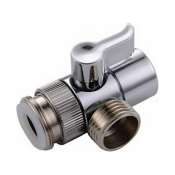 Brass Sink Valve Diverter Faucet Splitter for Kitchen or Bathroom Sink Faucet Replacement Part Faucet to Hose Adapter Splitter Part M22 X M24