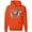 Orange, variant on Wolf in Dream Catcher Animal Lover Graphic Hoodie Sweatshirt