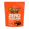 REESE'S, Zero Sugar Miniatures Milk Chocolate Peanut Butter Cups Sugar Free Candy, Individually Wrappped, 5.1 oz, Pouch