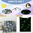 thumbnail image 7 of FRTDNE Glow in The Dark Owls Blanket, Owls Gifts Toys for Girls, Soft Girls Blanket for 1-10 Year Old Girl Birthday Christmas Valentine Gifts Ideas,50x60in, 7 of 7