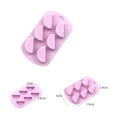 thumbnail image 6 of Naisfei 4 Pcs Fruit Shaped Jelly Molds, 3D Mini Pineapple Strawberry Orange Blueberry Mulberry Candle Silicone Fruit Mold for Jelly Fondant Soap Gummy Cake Cupcake Topper Decoration,with dropper, 6 of 6