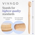 thumbnail image 5 of Cepillo de dientes VIVAGO Bamboo Medium Bristles 30 unidades para adultos, 5 of 5