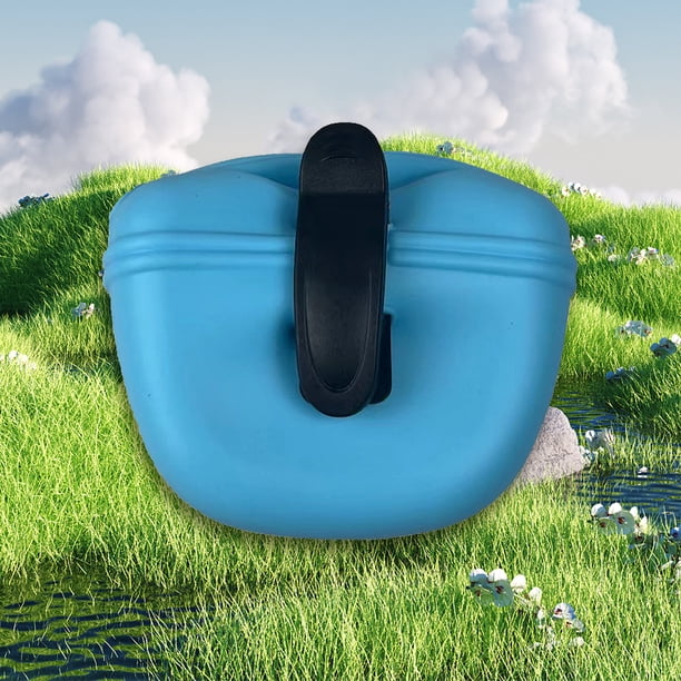 Bolsa de silicona para golosinas para perros bolsa ligera para aperitivos para cachorros suministros elásticos para salidas de mascotas Hugtrwg Para estrenar