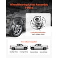 thumbnail image 2 of VEVOR Roulement de Roue Avant/arrière & Assemblage de Moyeu Compatible avec 2016-2017 Chevy Traverse LS Sport Utility Buick Enclave Commodité Cuir Premium GMC Acadia 4 Portes OEM 513277, 2 of 9
