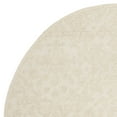 thumbnail image 4 of SAFAVIEH Trace Molly Geometric Wool Area Rug, Ivory, 6' x 6' Round, 4 of 6