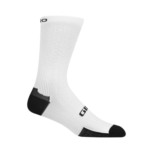 Giro Chaussettes de Cyclisme Unisexes pour Adultes - Blanc (2022), Large