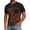 Brown, variant on Men's Henley Shirt Pocket Tees Short Sleeve Patchwork Pullover Tops Vintage Classic-Fit Spring Summer Work Activewear T-Shirts Blue XXL