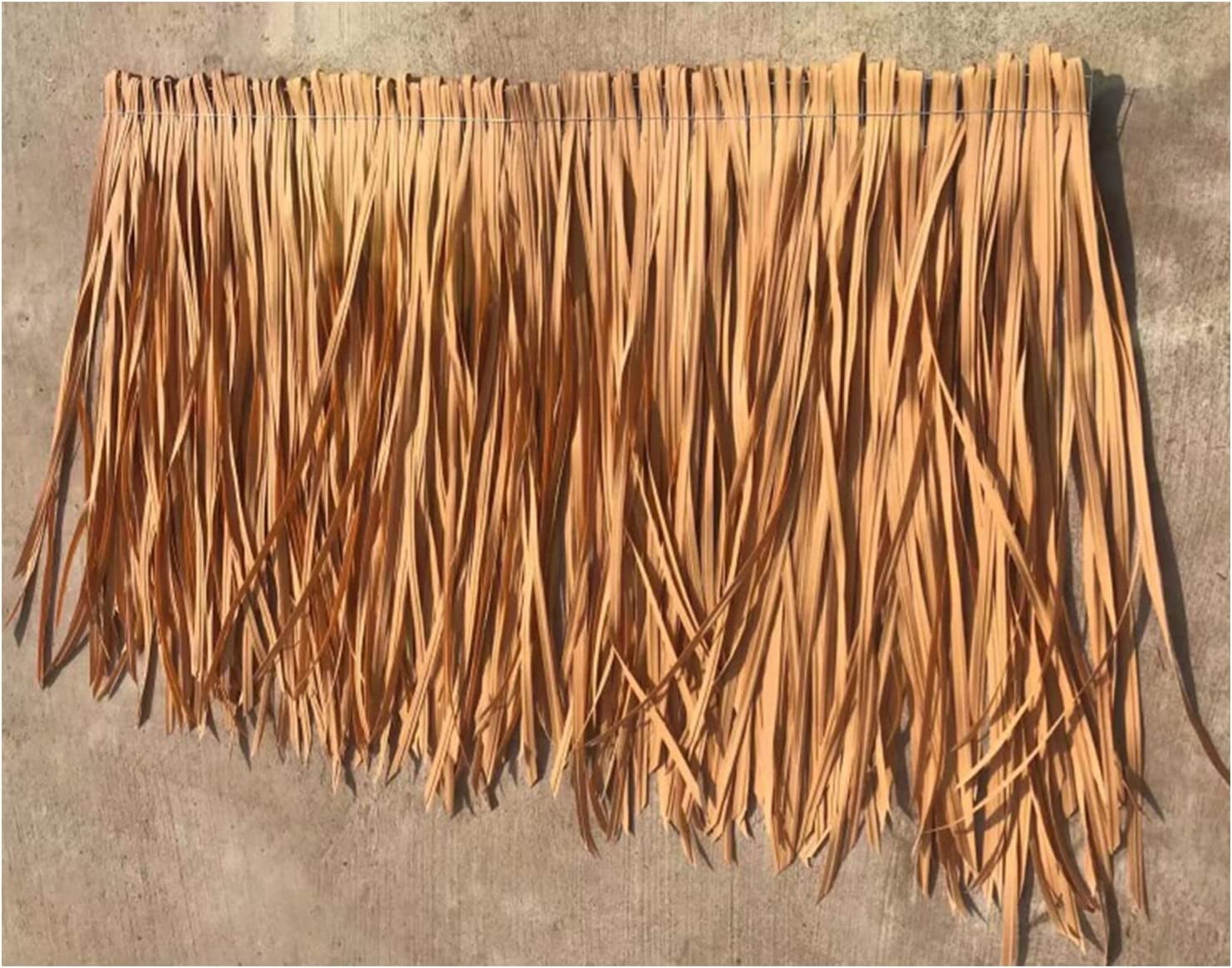 NAHARO Artificial Tiki Thatch Grass Roll - For Tiki Huts, Bars, Fences, Patio Decor & Palapa Roofing