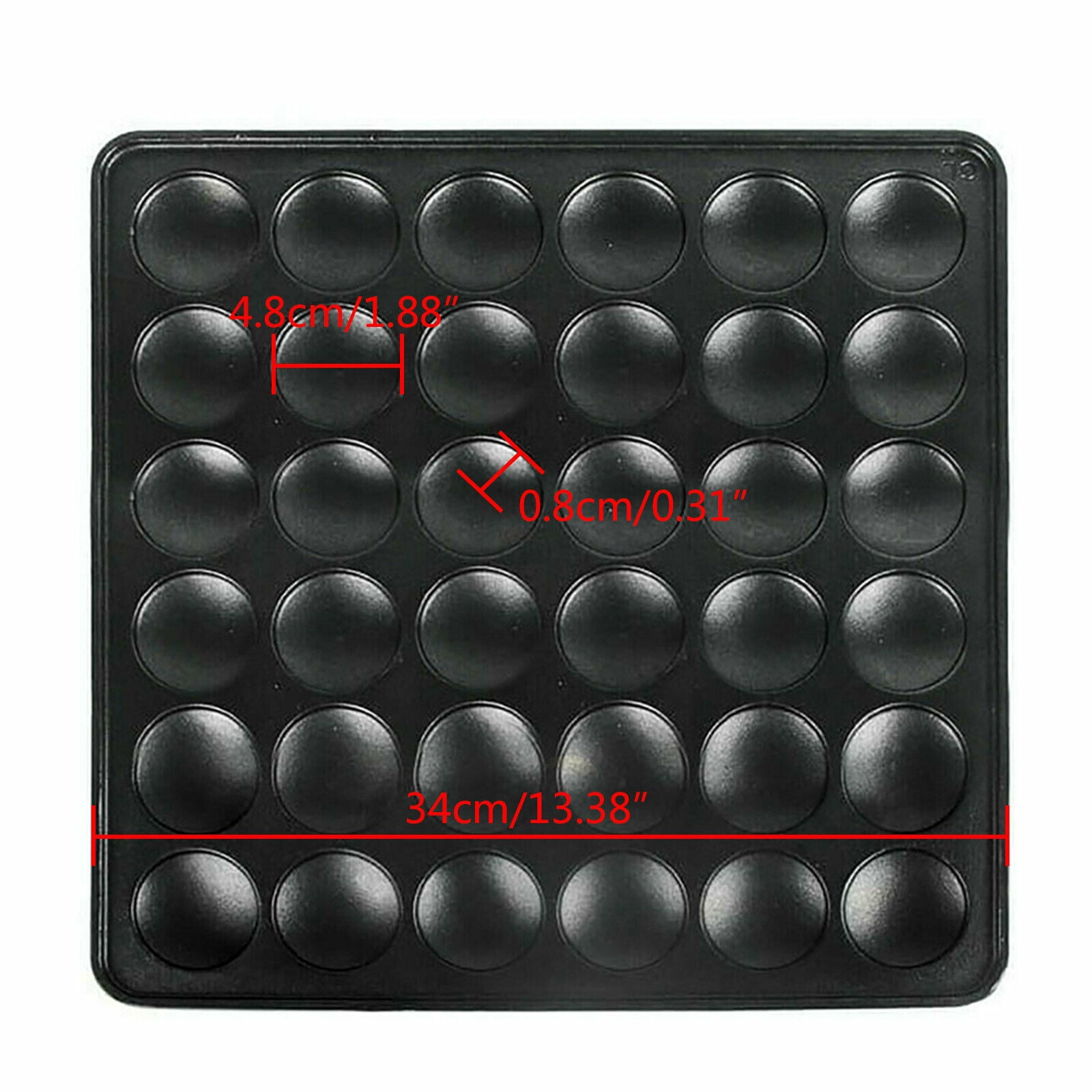 1000W 36-Grid Commercial Electric Waffle Machine 110V Mini Dutch Pancake Baker Maker for Family, Cafes