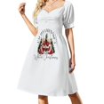 thumbnail image 2 of Sueño con un vestido blanco de los 90 de manga corta Vestidos de verano para mujer Vestido de manga larga Vestido largo, 2 of 7
