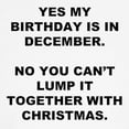 thumbnail image 3 of CafePress - Christmas Birthday Baseball Jersey - Kids Cotton Baseball Jersey, 3/4 Sleeve Shirt, 3 of 4