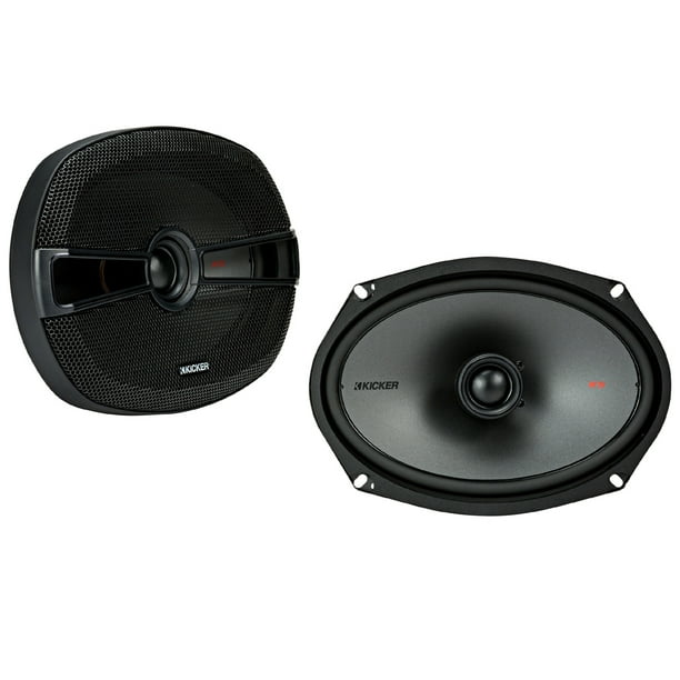 KICKER 44KSC6904 6x9" (160x230mm) Coax Spkrs w/1"(25mm) tweeters, 4ohm, RoHS Compliant Walmart