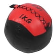 thumbnail image 1 of Bola de pared Ponderada, 2.2 lb Pu Cuero Bola de fitness blando de peso adecuado tanto para el gimnasio como para hogar, 1 of 7