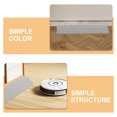 thumbnail image 3 of Tineasur 4pcs Grey Threshold Ramp Plastic Ramp Pad For Sweeping Robot Use, 3 of 8